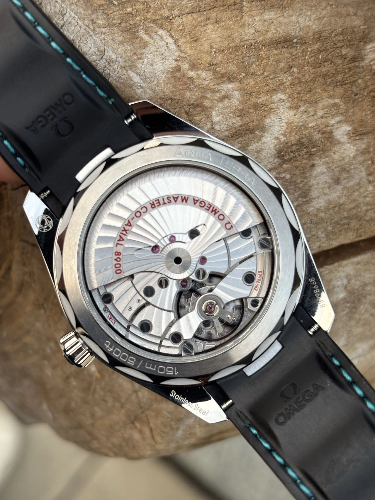 Packable CBD Factory Omega Seamaster Aqua Terra 150M 41mm Gradient Turquoise Dial Ceramic Bezel (220.32.41.21.03.001) 1:1 Super Clone – DD8900 Movement 265